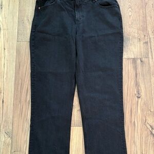 Abercrombie & Fitch 90's Straight Black Jeans